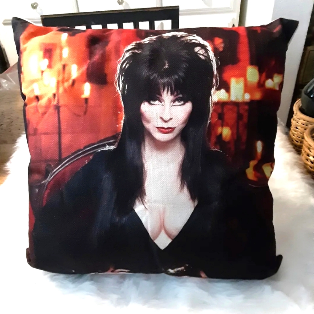 Elvira Throw Pillow